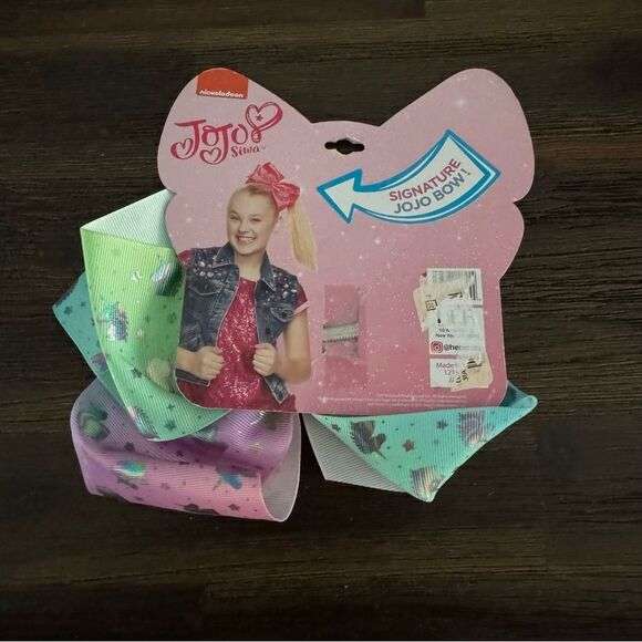 Jojo Siwa Signature Bow Unicorn Rainbow NWT - Picture 2 of 2
